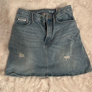 Calvin Klein Jean skirt